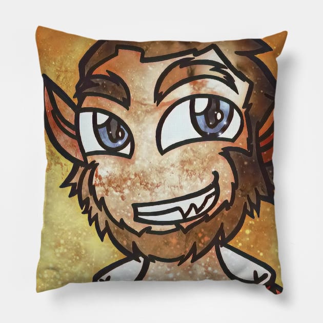 Monster Prom | Scott Howl Pillow by ScribbleSketchScoo