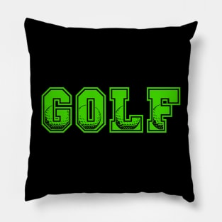 Pro Golf Player Pillow