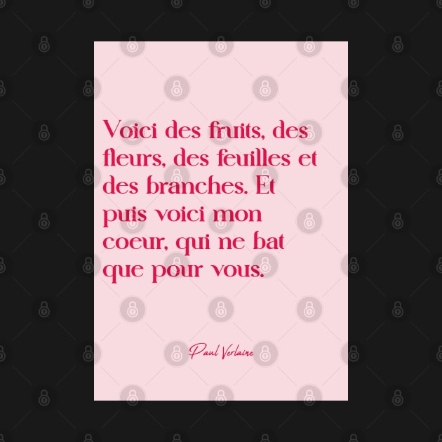 Quotes about love - Paul Verlaine by Labonneepoque