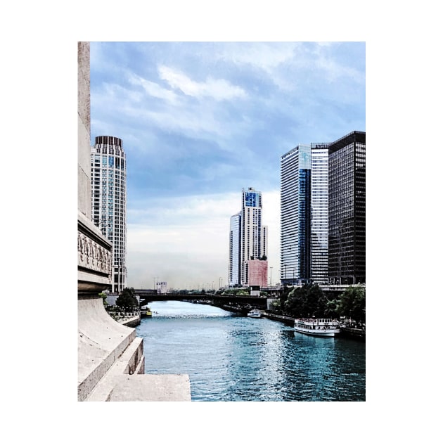 Chicago IL - View From Michigan Avenue Bridge by SusanSavad