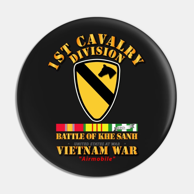 1st Cav Div - Battle Khe Sanh w  VN SVC Pin by twix123844