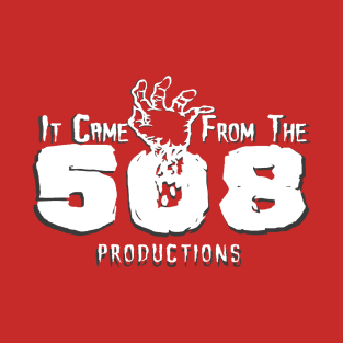 It Came From The 508 Logo (Black & White) T-Shirt