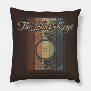 The Black Keys Vynil Silhouette Pillow