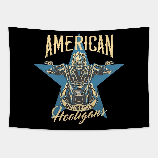 American hooligans Tapestry by Design by Nara