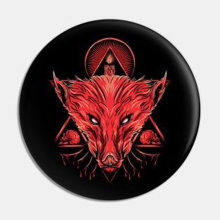 The dark worship Pin