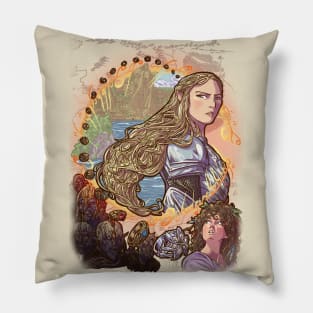 Power of Rings Pillow