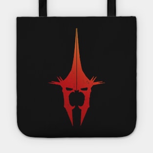 The Witch King Red Orange Print Tote