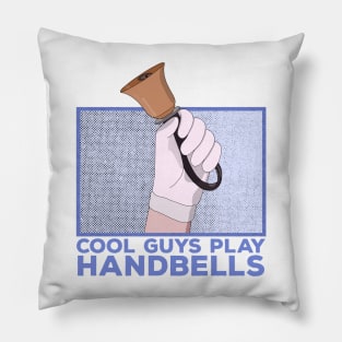 Cool Guys Play Handbells Pillow
