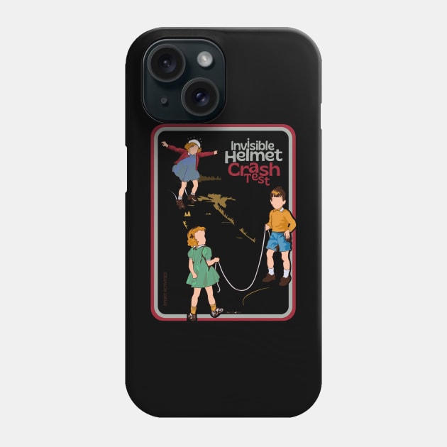 Invisible Helmet Crash Test Phone Case by Frajtgorski