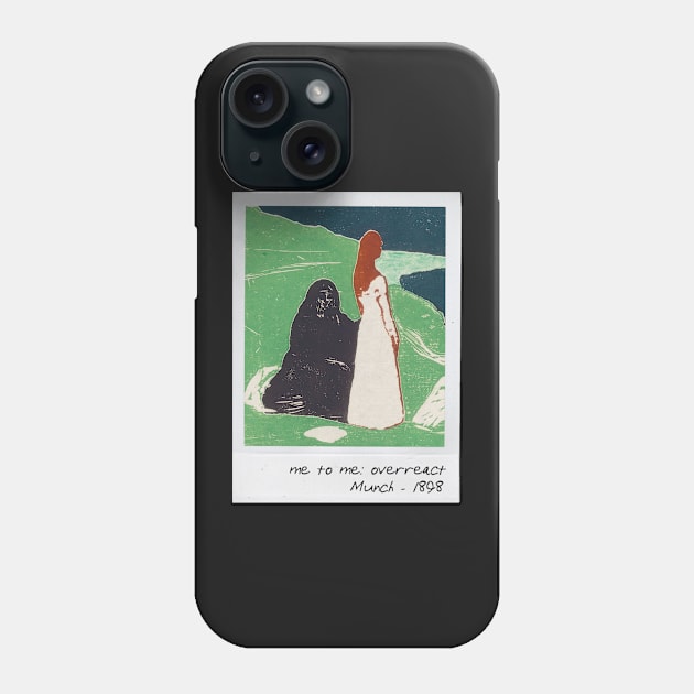 munch - me to me meme Phone Case by pripple