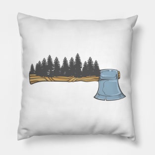 Forest Axe Pillow