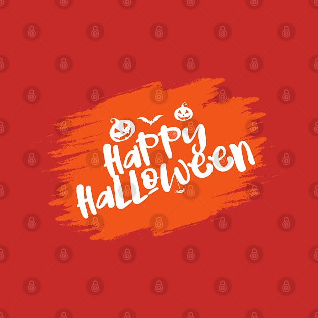 Happy Halloween Day Art Design by Abeer Ahmad