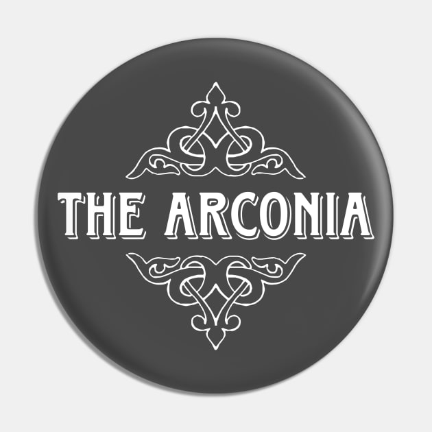 The Arconia S - OMITB Pin by LopGraphiX