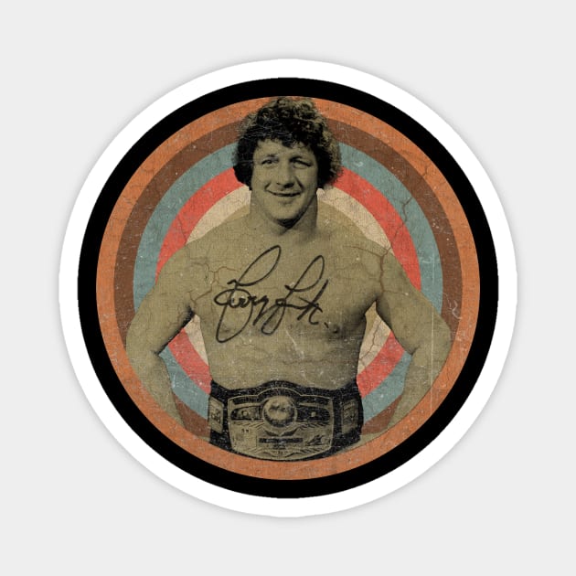 Terry Funk // American Profesional Wrestler Legend Magnet by penCITRAan