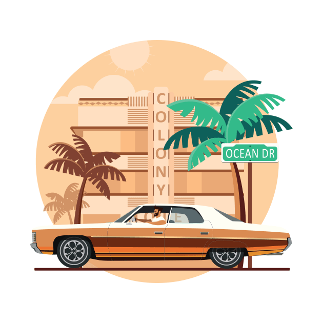 Ocean Drive Vibes by lanaxxart