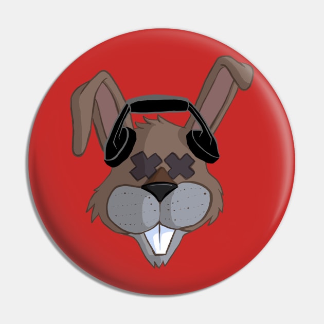 DJ Rabbit Pin by Liking