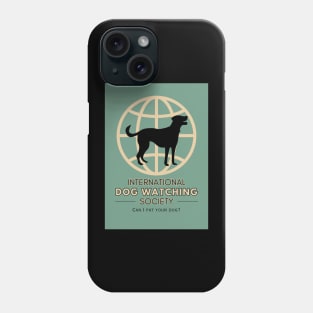 Dog Watching Phone Case