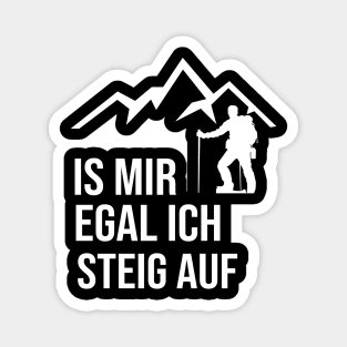 Hiking in the Harz Mountains the right shirt as a gift Magnet