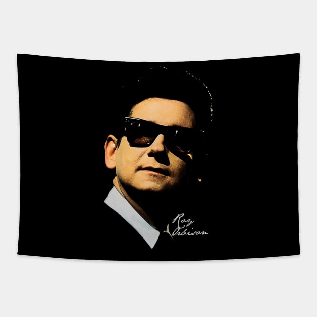 Roy Orbison // 90s Style Classic Tapestry by JAGOSTU