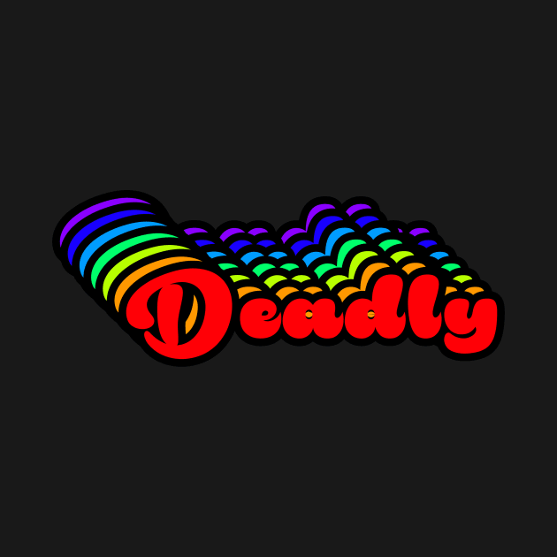 Deadly, 70’s rainbow by Beautifultd