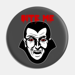 Bite Me Vampire Pin