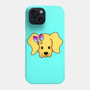 Bisexual Pride Puppy - Blue Phone Case