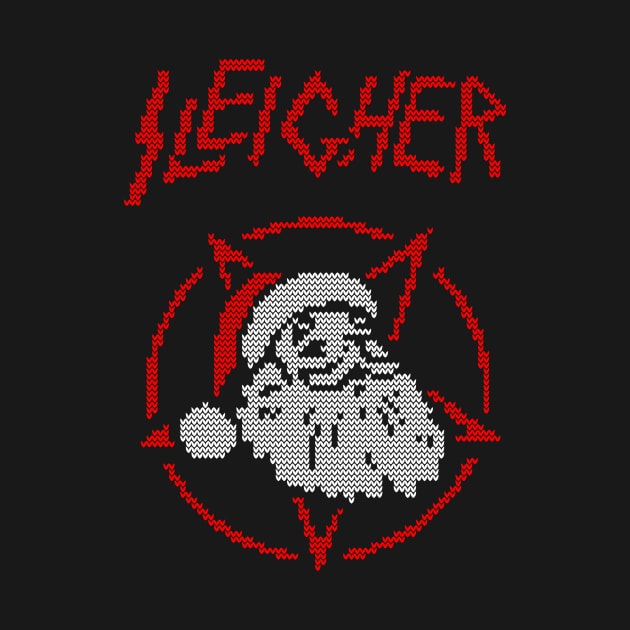 Sleigher Santa by dumbshirts