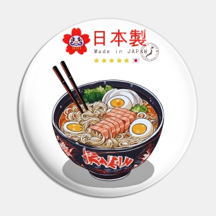 Japanses ramen noodles Pin