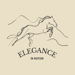 Horse Essence, Elegance in Motion T-Shirt