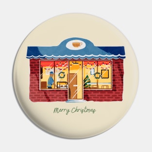 Happy Christmas Pin