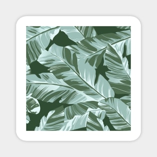 Banana leaves 9 Magnet