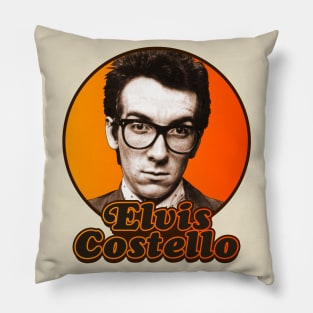 Elvis Costello ))(( Retro Music Icon Pillow