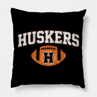 Haddonfield Huskers Football Pillow