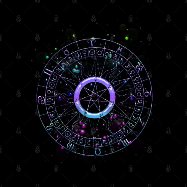 Astrology wheel (I) by Sinmara