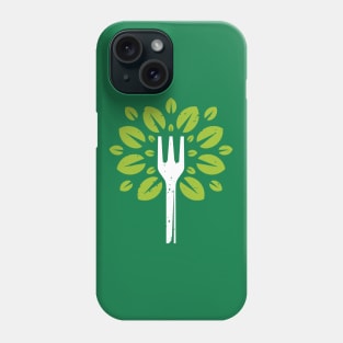 Vegan Green Food Vintage Design Phone Case