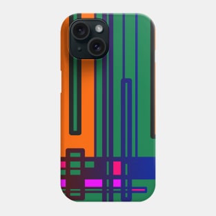 Abstract Geometric Figure Pattern Phone Case