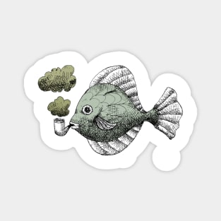 Fish Pipe Magnet