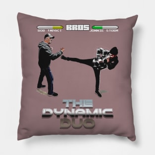 The Dynamic Duo (version 2) - BROS on Audio Pillow