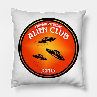 Captain Zefron's Alien Club Pillow