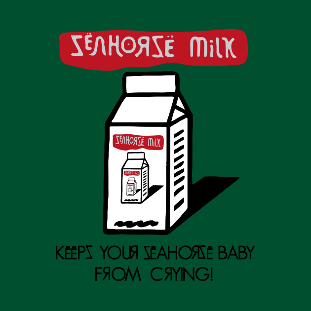 Seahorse Milk (Infinite) by Just designs of things we are passionate about.