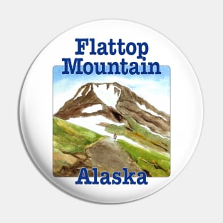 Flattop Mountain, Alaska Pin