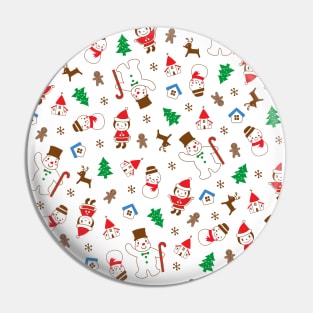 Cute Christmas Pattern Pin