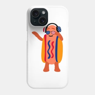 Fourth Of July American Hot Dog Phone Case