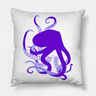 Purple Octopus Pillow