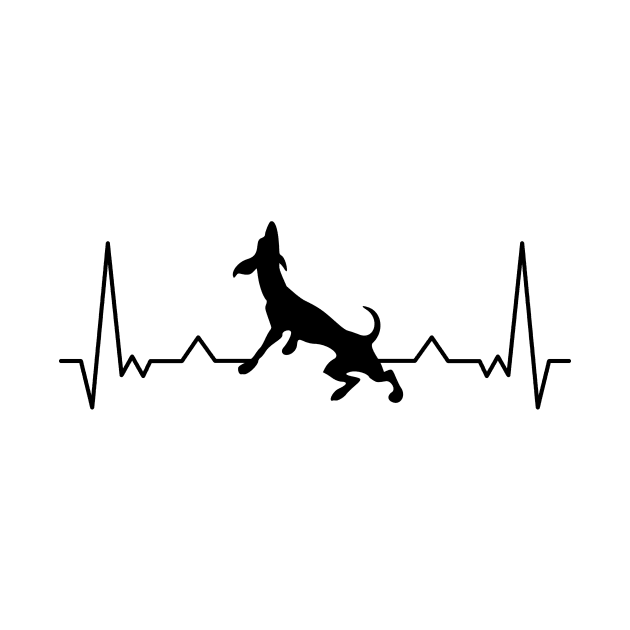 My Doggo is my Heartbeat - Lovely by Curated and Minimal Tees