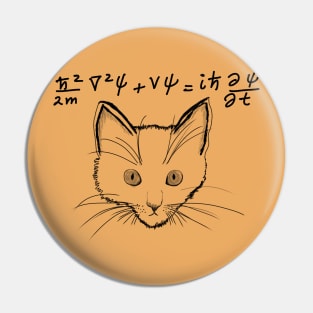 Schödinger Cat Pin
