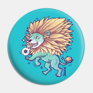 Dandy lion dandelion pun Pin