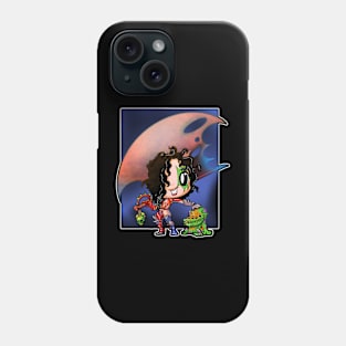 KAWAII WARRIOR WITH SWORD Phone Case