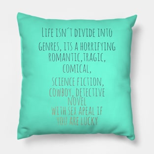 Alan Moore Quote Pillow