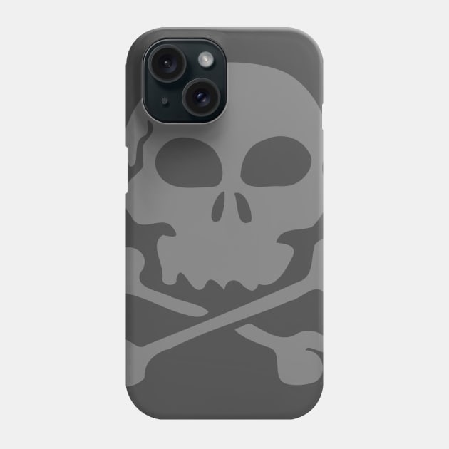 skull and bones Phone Case by MarkoShirt